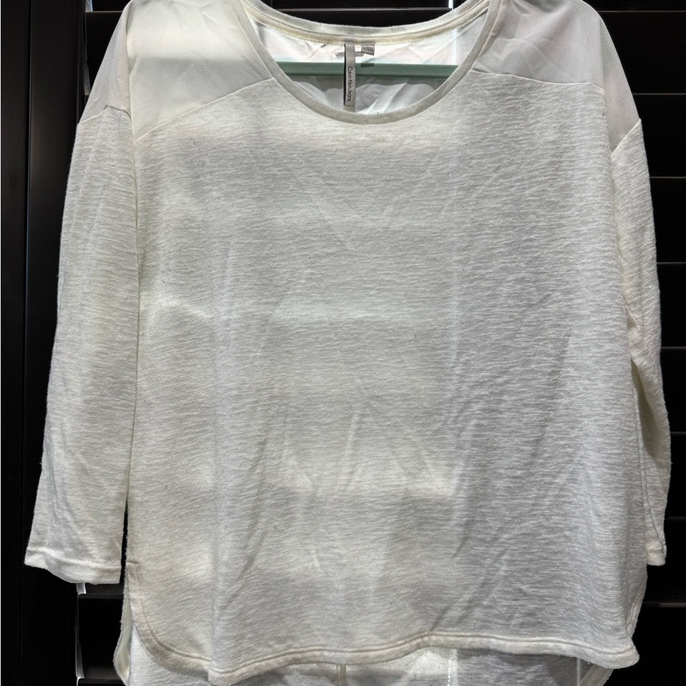 Calvin Klein Cream Blouse